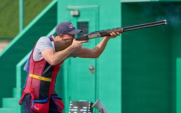 U.S. Army Soldier Wins Gold Medal in Men's Skeet at World Cup in Qatar