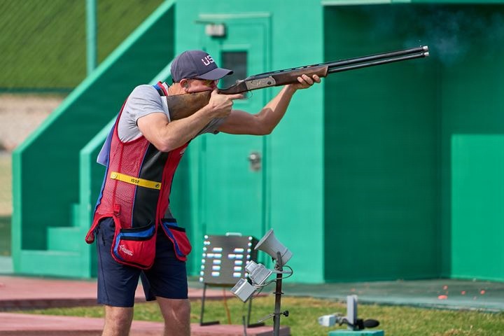 U.S. Army Soldier Wins Gold Medal in Men's Skeet at World Cup in Qatar