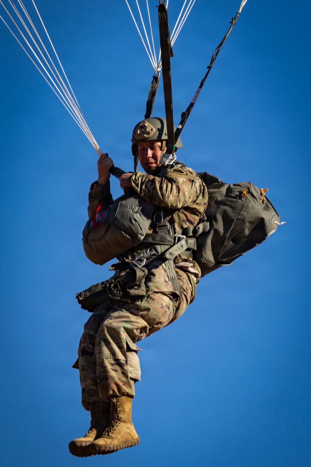 U.S. and International Paratroopers Train Together During Operation Toy Drop