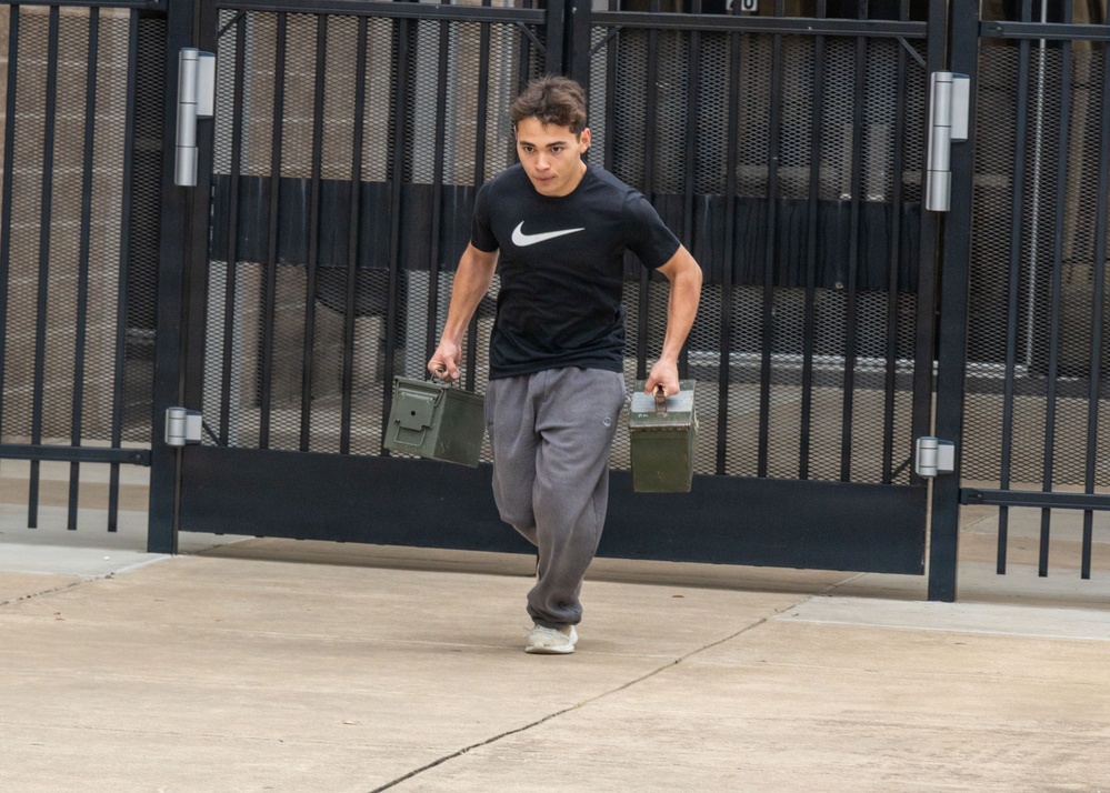 Austin North Marines visit Westwood High School