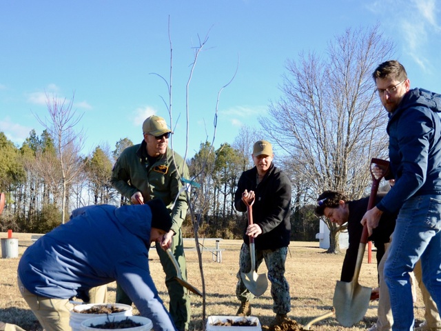 Pax River Marks Arbor Day with Tree Planting
