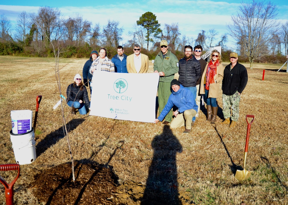 Pax River Marks Arbor Day with Tree Planting