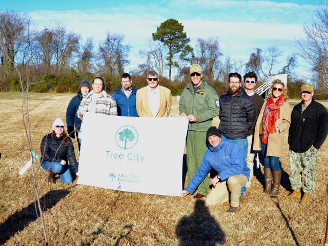 Pax River Marks Arbor Day with Tree Planting