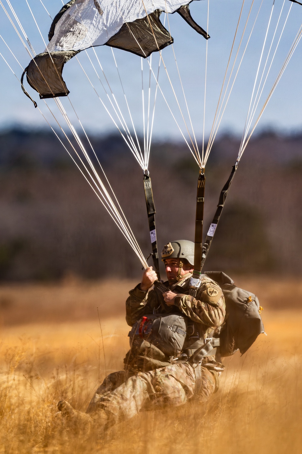 U.S. and International Paratroopers Train Together During Operation Toy Drop