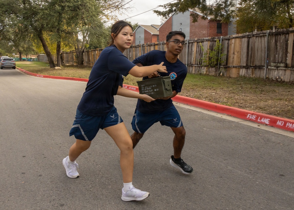 Austin North Marines visit Westwood High School