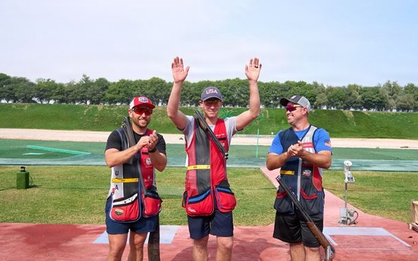 Team USA Sweeps the Podium in Men's Skeet at World Cup Final-Doha