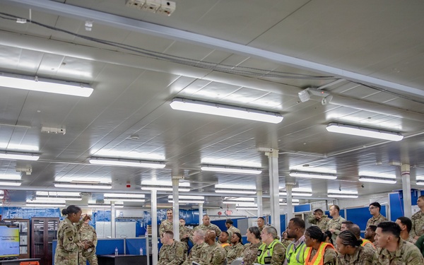 Bridging maritime and land-based logistical operations.