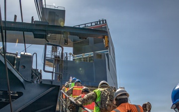 Bridging maritime and land-based logistical operations.