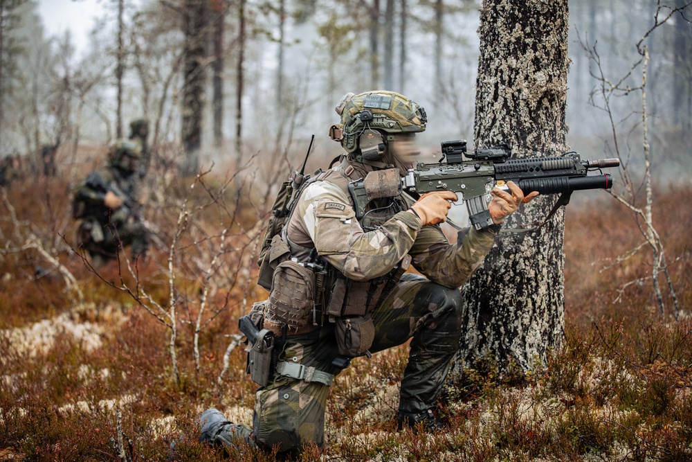 Swedish rangers and U.S. SOF conduct ambush operations