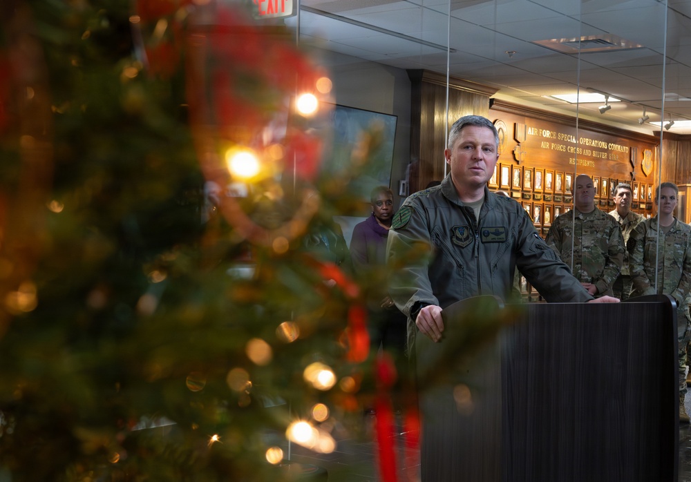 AFSOC Honor Tree Ceremony 2025