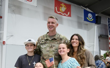 2-116 Field Artillery Regiment conducts departure ceremony