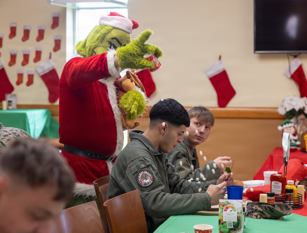 Mrs. Claus Visits MCAS Cherry Point 2025