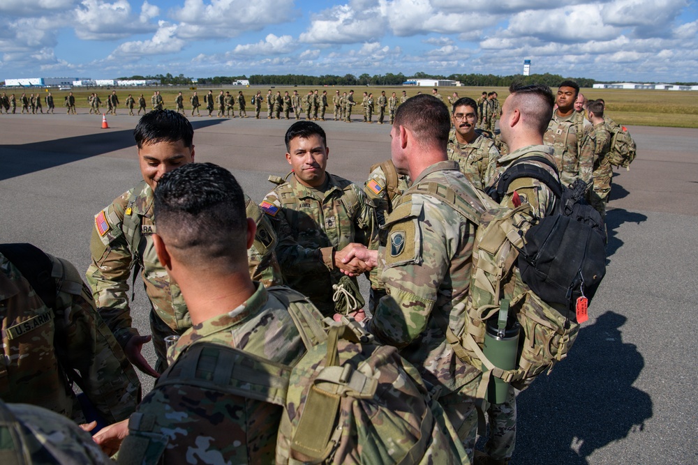 2-116 Field Artillery Regiment conducts departure ceremony &amp;#xA;