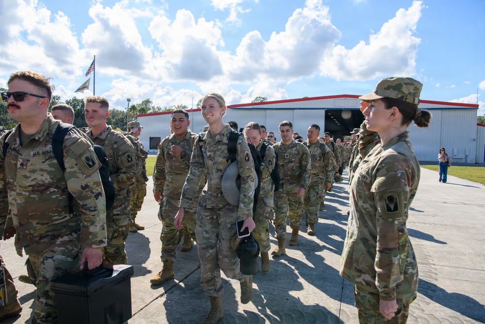 2-116 Field Artillery Regiment conducts departure ceremony