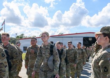2-116 Field Artillery Regiment conducts departure ceremony