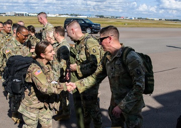 2-116 Field Artillery Regiment conducts departure ceremony