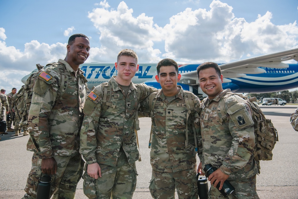 2-116 Field Artillery Regiment conducts departure ceremony