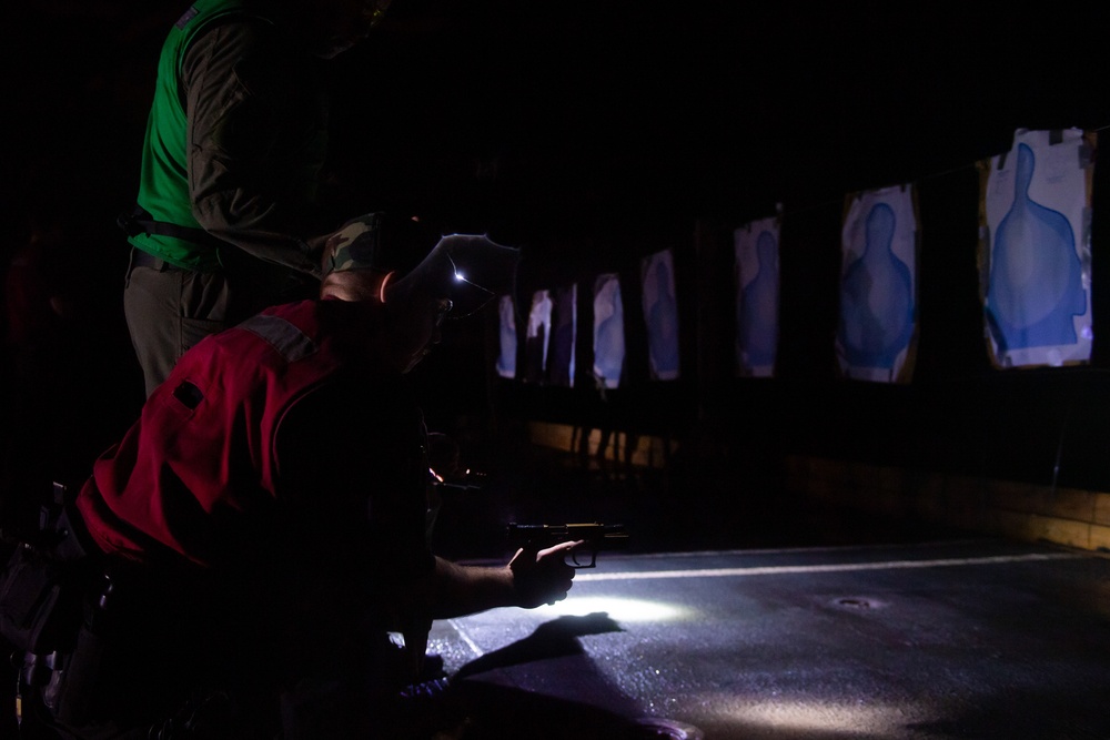 Nimitz Sailors Conduct Live-Fire Exercise