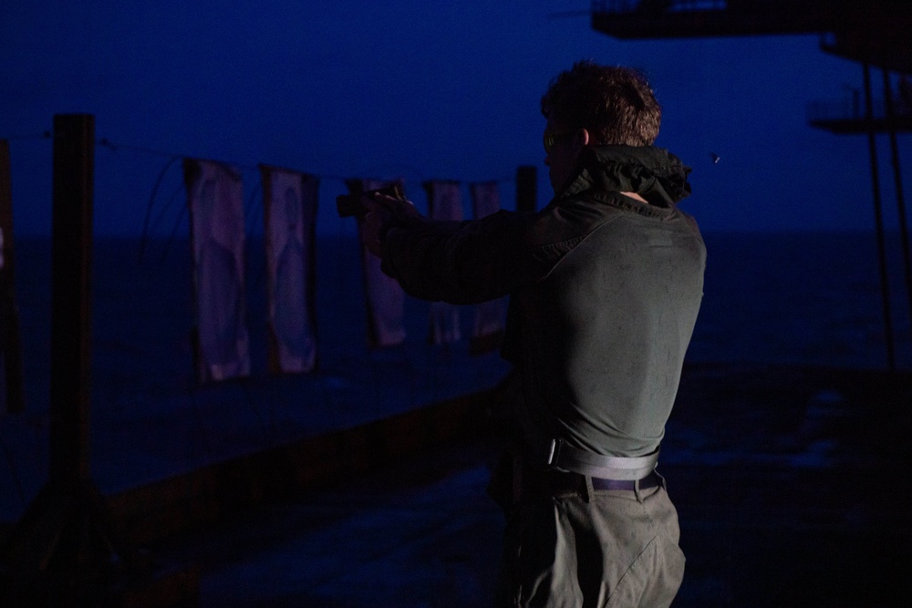 Nimitz Sailors Conduct Live-Fire Exercise