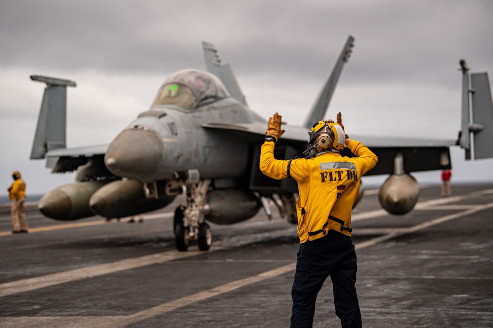 USS Nimitz Conducts Flight Operations