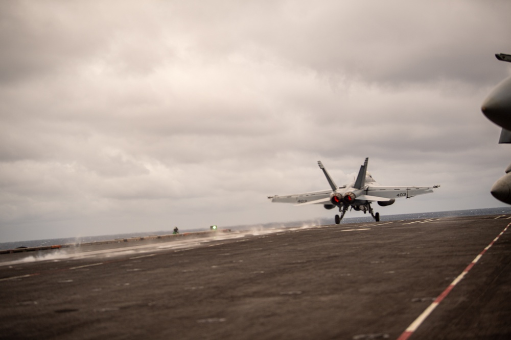USS Nimitz Conducts Flight Operations