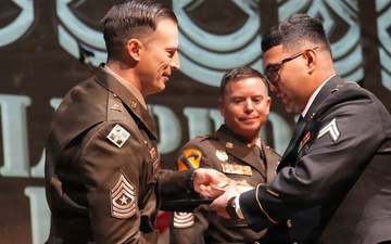 NCO Induction Ceremony at Fort Bliss