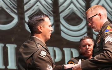 NCO Induction Ceremony at Fort Bliss