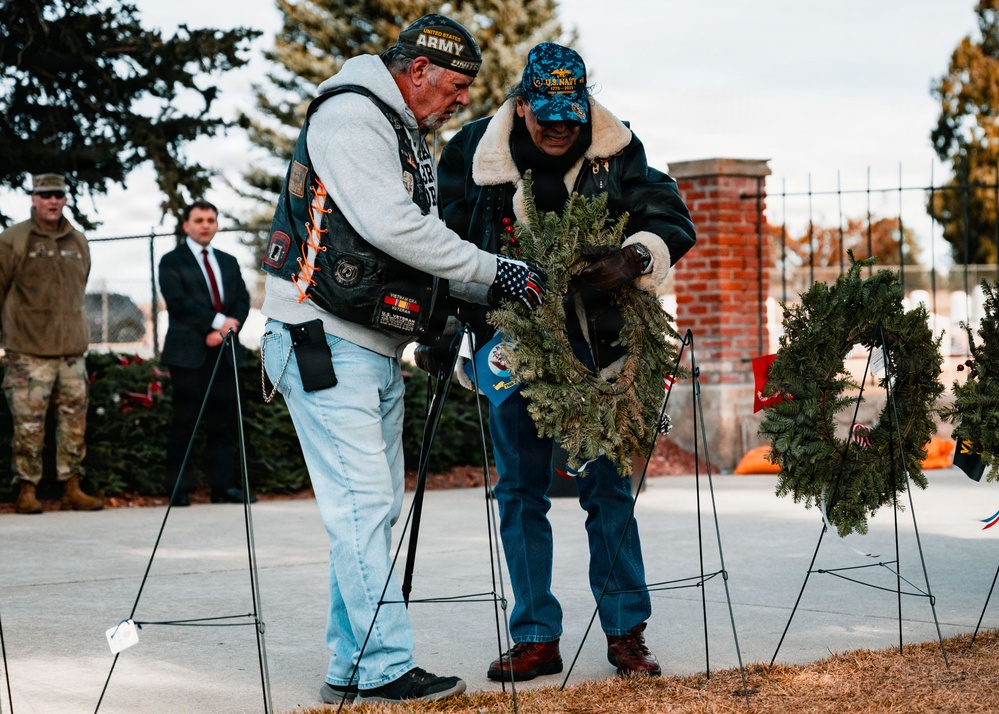 90 MW, Community Come Together for Wreaths Across America