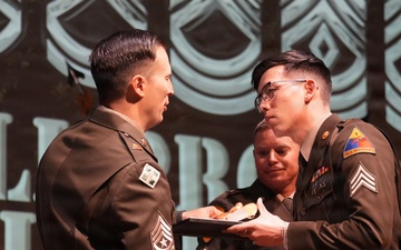 NCO Induction Ceremony at Fort Bliss