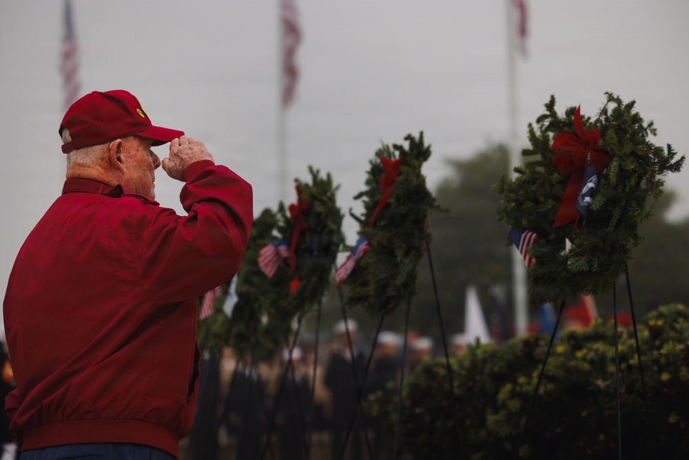 Wreaths Across America at Miramar National Cemetery