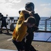 Nimitz Sailors Participate In OC Spray Training Evolution