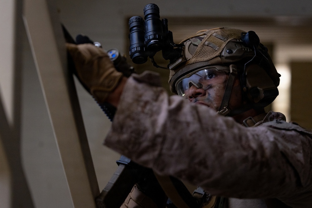1st Bn., 5th Marines conduct simulated raid during Steel Knight 25