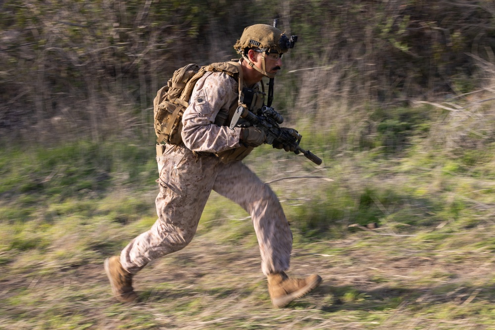 1st Bn., 5th Marines conduct company attacks during combat readiness evaluation