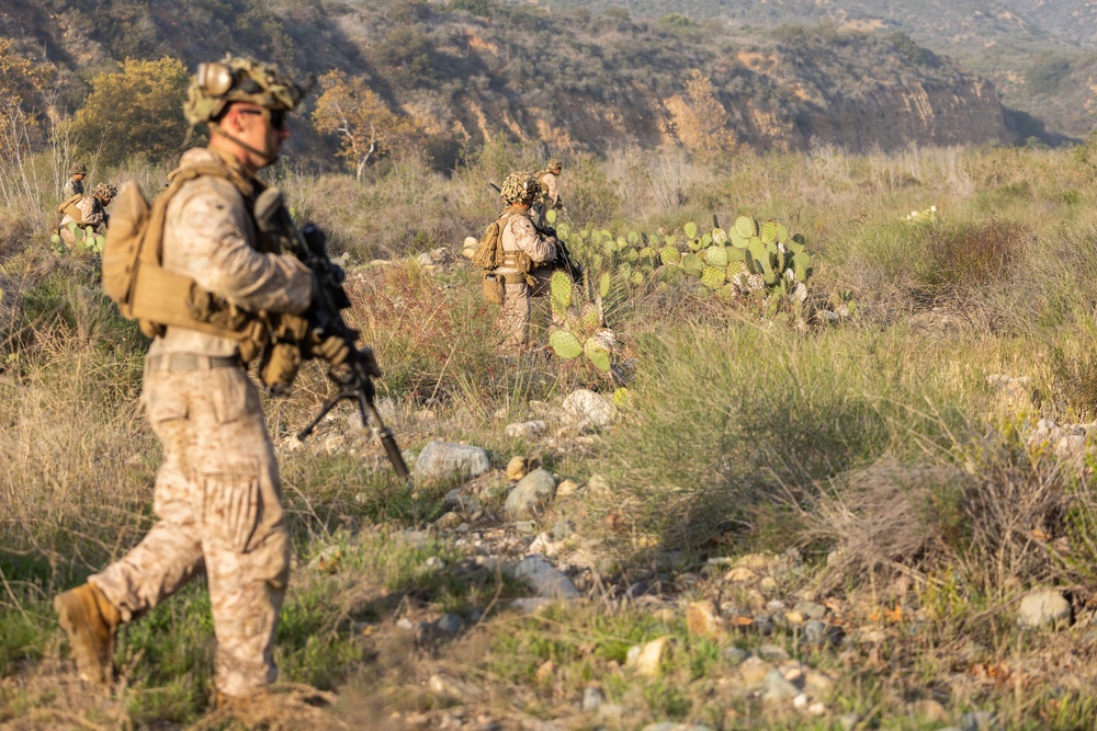 1st Bn., 5th Marines conduct company attacks during combat readiness evaluation