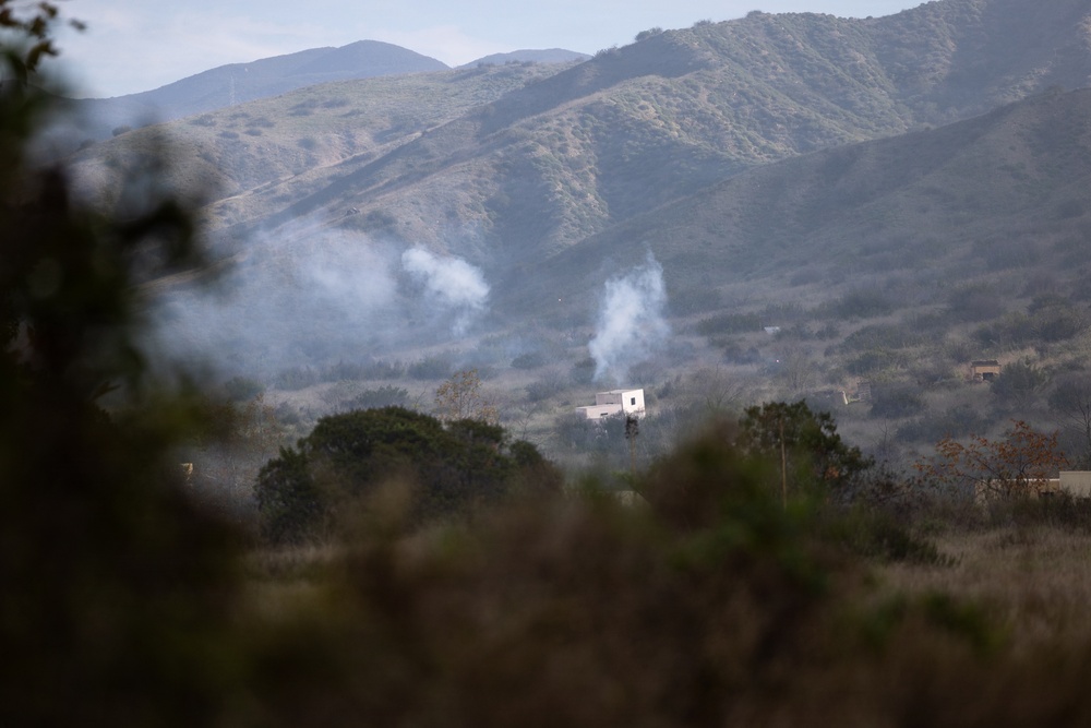 1st Bn., 5th Marines conduct company attacks during combat readiness evaluation