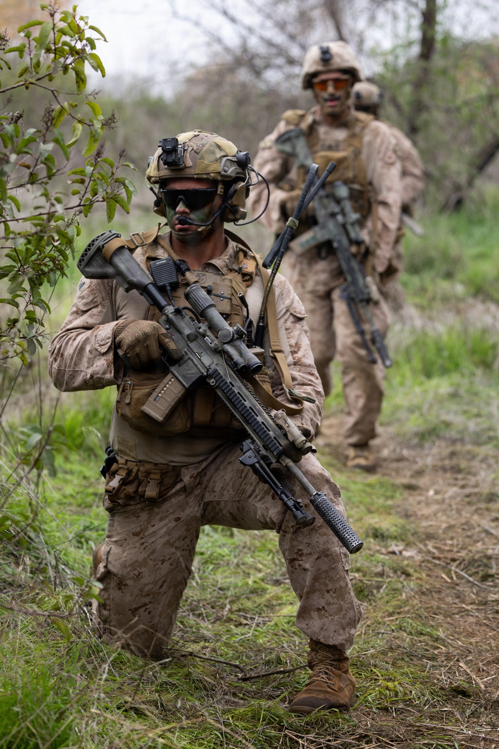 1st Bn., 5th Marines conduct company attacks during combat readiness evaluation