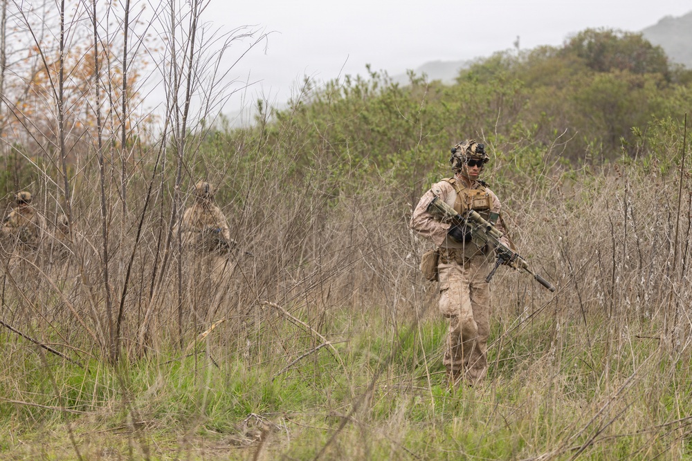 1st Bn., 5th Marines conduct company attacks during combat readiness evaluation