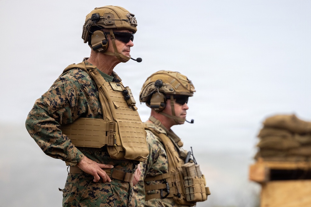 1st Bn., 5th Marines conduct company attacks during combat readiness evaluation