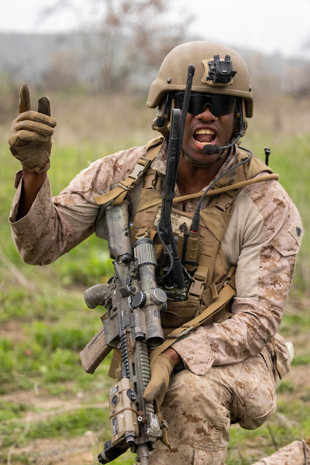 1st Bn., 5th Marines conduct company attacks during combat readiness evaluation