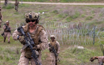 1st Bn., 5th Marines conduct company attacks during combat readiness evaluation