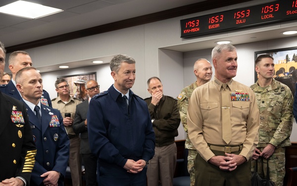SW Hosts Future Mexican Border Defense Medal Recipients at the Pentagon