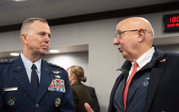 SW Hosts Future Mexican Border Defense Medal Recipients at the Pentagon