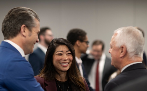 SW Hosts Future Mexican Border Defense Medal Recipients at the Pentagon