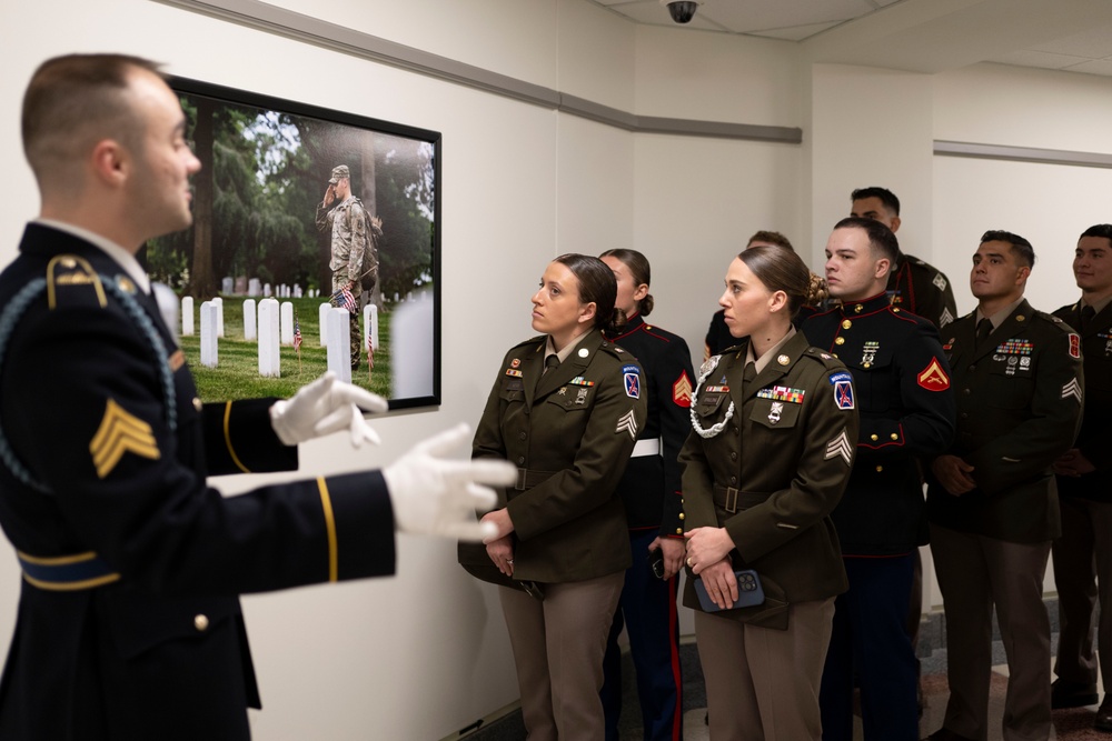 SW Hosts Future Mexican Border Defense Medal Recipients at the Pentagon