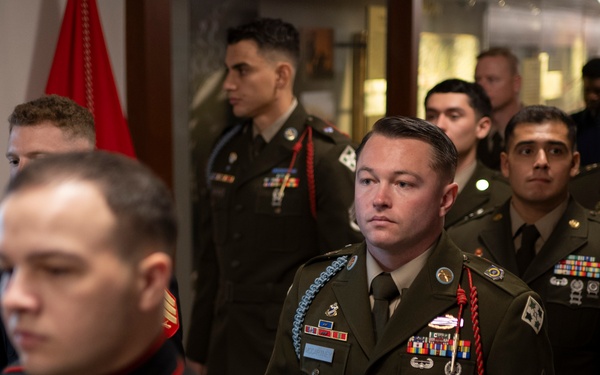 SW Hosts Future Mexican Border Defense Medal Recipients at the Pentagon