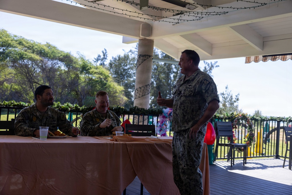 Rear Adm. Brad Collins Visits PMRF