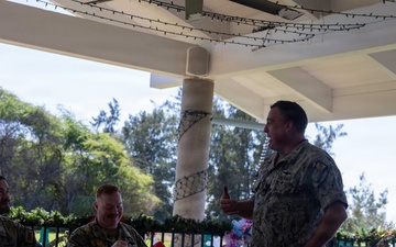 Rear Adm. Brad Collins Visits PMRF