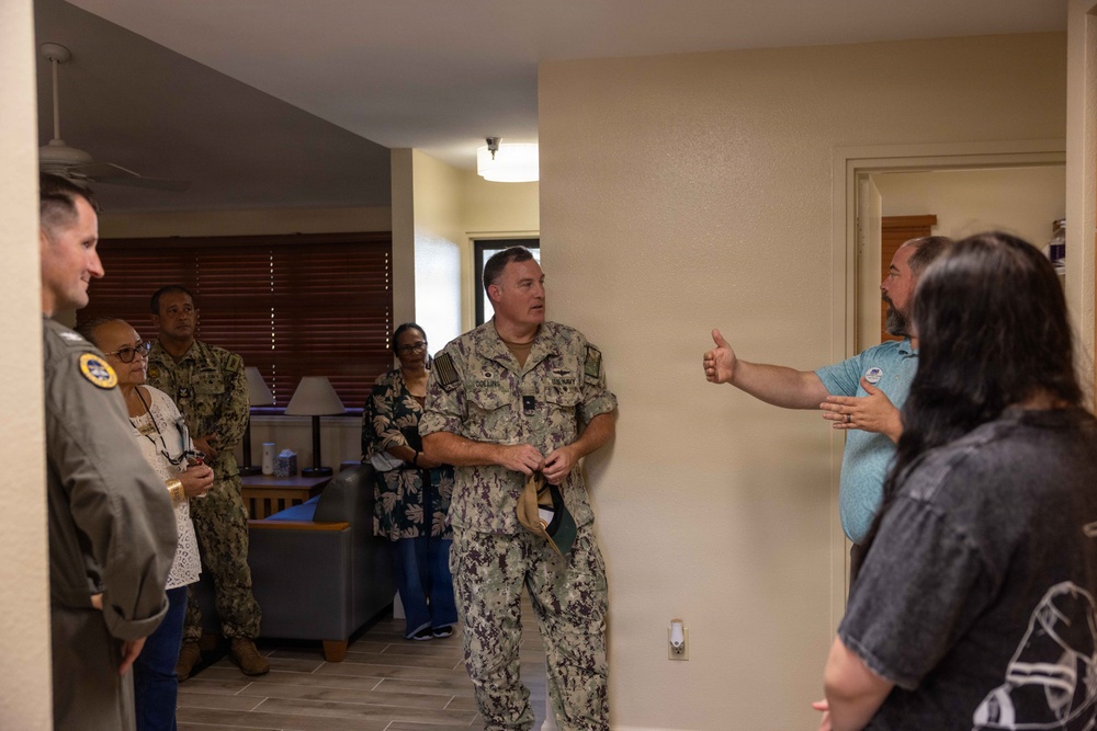 Rear Admiral Brad Collins Visits PMRF