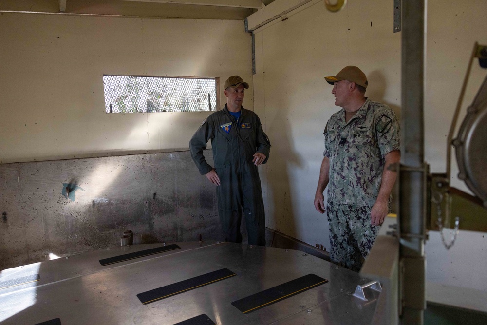Rear Adm. Brad Collins Visits PMRF