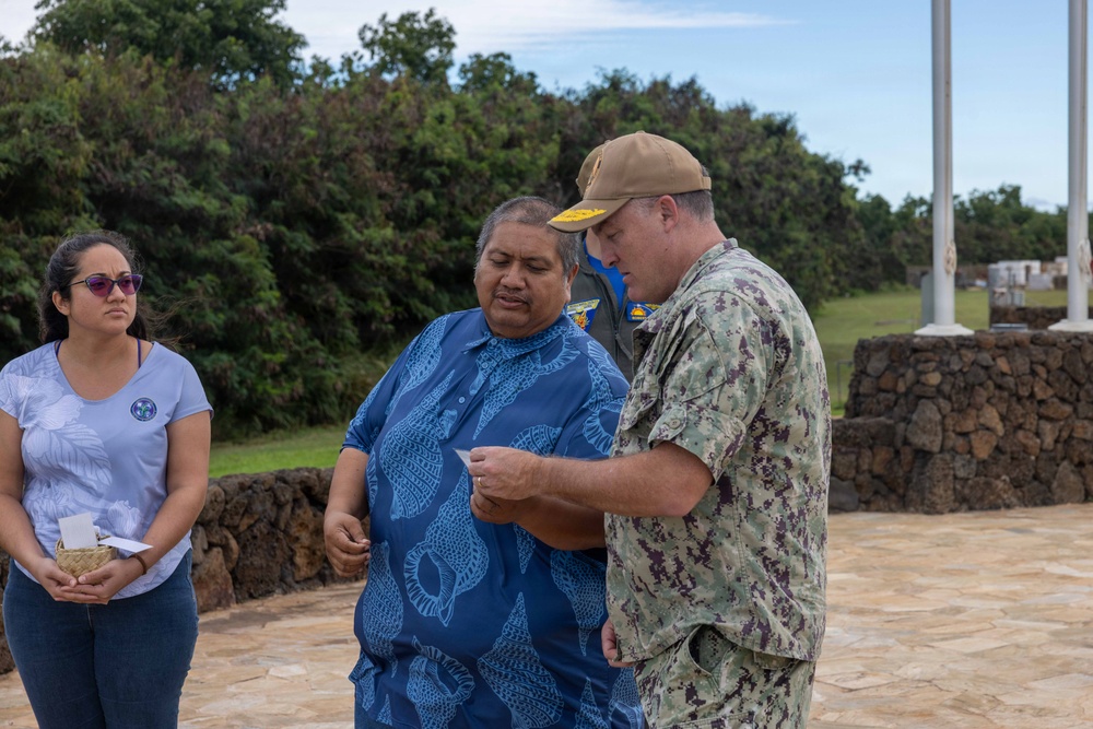 Rear Admiral Brad Collins Visits PMRF